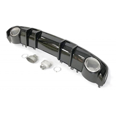 Kit De Carrocería Audi A4 B9 16-19 Look RS4 Plástico ABS