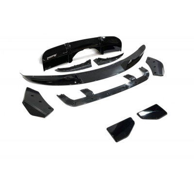 Kit De Carrocería BMW X5 F15 Look M Performance Brillante Negro Plástico ABS