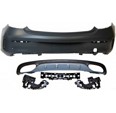 Kit De Carrocería Mercedes W205 2014-2018 Coupe Look AMG Plástico ABS