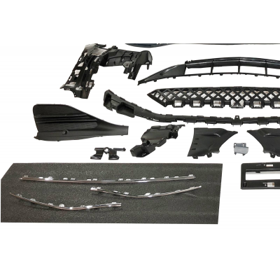 Kit De Carrocería Mercedes W206 Sedan / SW Look AMG C63 Plástico ABS