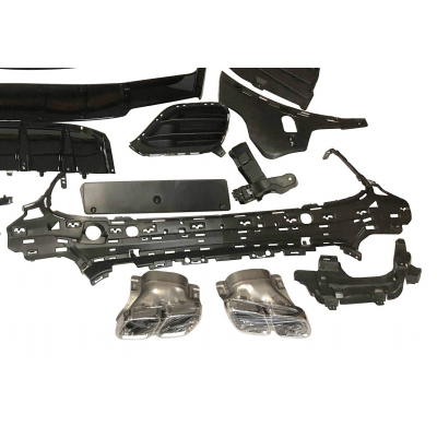 Kit De Carrocería Mercedes X253 GLC 2020+ look AMG GLC63 Plástico ABS