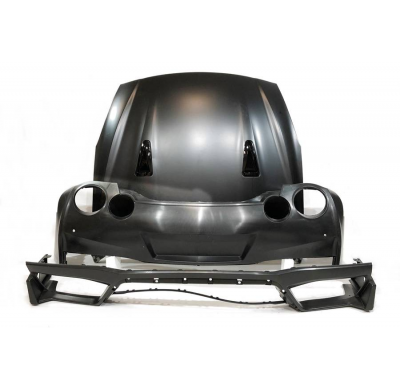 Kit De Carrocería Nissan Skyline R35 2008-2015 Look 2017 Plástico ABS