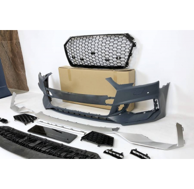 Paragolpes Delantero Audi A4 16-19 B9 Look RS4 Plástico ABS
