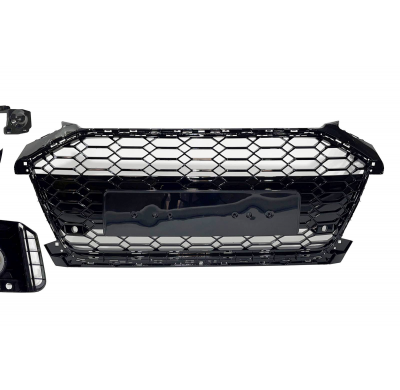 Paragolpes Delantero Audi A4 2020+ Look RS4 Spoiler Plástico ABS