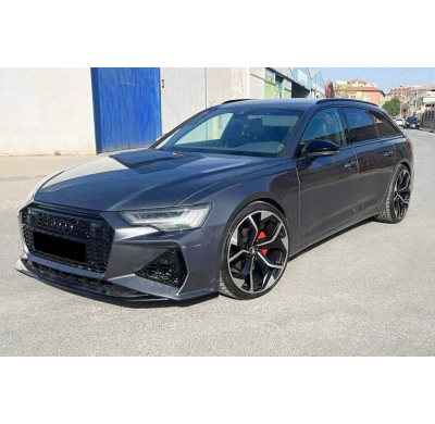 Paragolpes Delantero Audi A6 C8 2020+ Look RS6 Plástico ABS