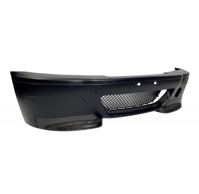 Paragolpes Delantero BMW E46 98-05 2/4P Tipo CSL Punteras Carbono Plástico ABS