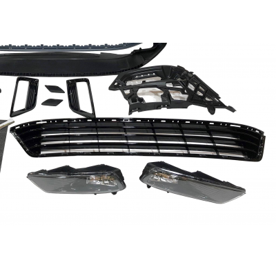 Paragolpes Delantero Volkswagen Golf 7 3/5P Look RLine Plástico ABS