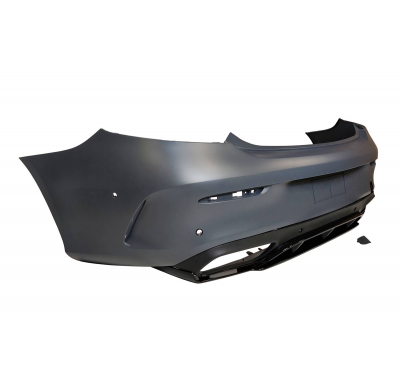 Paragolpes Trasero Mercedes W205 Coupe 2014-2020 Look C63 Plástico ABS