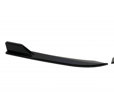 Punteras traseras BMW F30 2013-2019 Look M-Tech Negro Brillo Plástico ABS