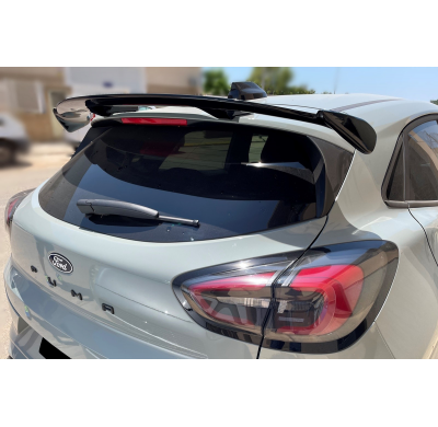 Alerón Ford Puma Brillante Negro Plástico ABS