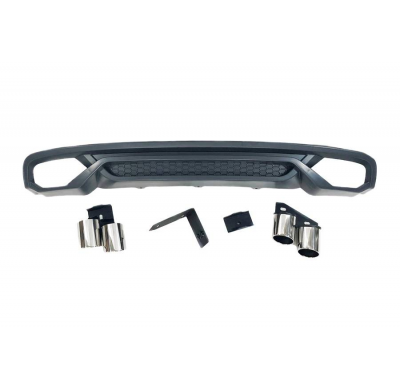 Kit De Carrocería Audi A4 13-16 Look RS4 B8.5 Plástico ABS