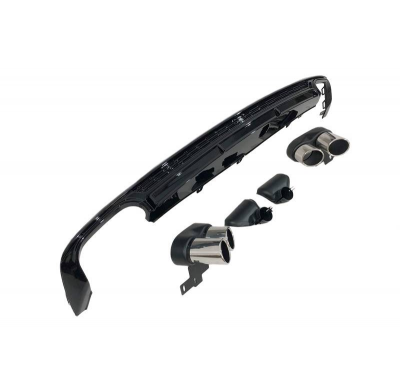 Kit De Carrocería Audi A6 C8 19-21 Avant / Sedan Look RS6 Plástico ABS