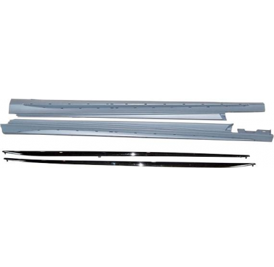 Kit De Carrocería Mercedes W205 SW 2014-2021 Look C63 Plástico ABS