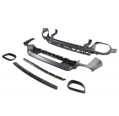 Kit De Carrocería Porsche Cayenne 9Y0.1 2018-2023 Look Turbo Plástico ABS