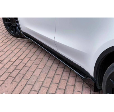 Kit De Carrocería Tesla Model Y Negro Brillante Plástico ABS