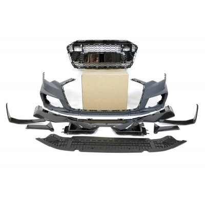 Paragolpes Delantero Audi A6 C8 2020+ Look RS6 Carbono Plástico ABS