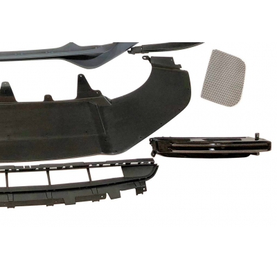 Paragolpes Delantero Porsche Cayenne 2011-2014 Look 2020 Turbo Spoiler Plástico ABS