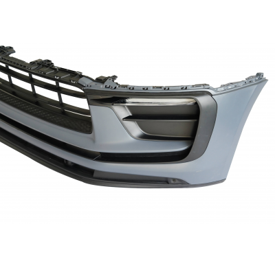 Paragolpes Delantero Porsche Macan 2014-2018 Look 2023 Faros delanteros Plástico ABS