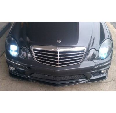Spoiler Delantero Mercedes W211 Look AMG E63 07-09 Carbono Fibra de Carbono