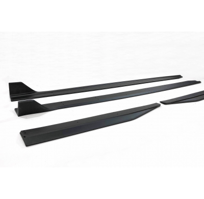 Taloneras Ford Mustang 2015-2020 Look GT500 Negro Mate Plástico ABS