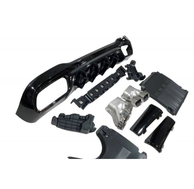 Kit De Carrocería Mercedes W206 Sedan / SW Look AMG C63 Plástico ABS