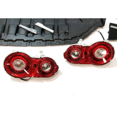 Kit De Carrocería Nissan Skyline R35 2008-2015 Look 2017 Plástico ABS