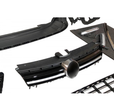 Paragolpes Delantero Volkswagen Golf 7 3/5P Look R20 Plástico ABS