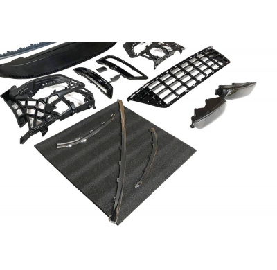 Paragolpes Delantero Volkswagen Golf 7 3/5P Look RLine Plástico ABS