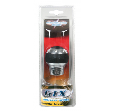 Pomo Cambio Cuero Y Brillantes "Gtx"