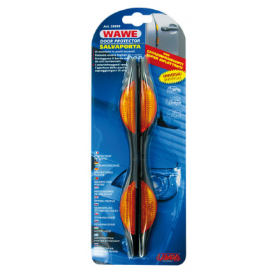 Protector De Puertas Con Reflectores Wave 2 Piezas