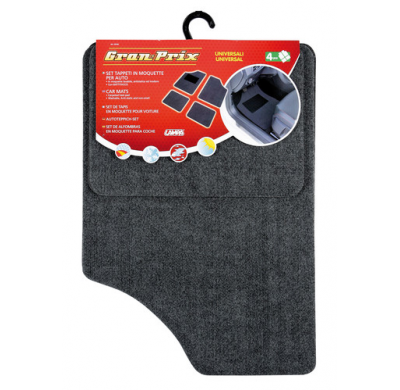 Set 4 Alfombras Universal Moqueta "Gran Prix"