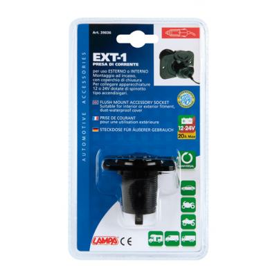 Toma Mechero Ext-1 12/24v 20a