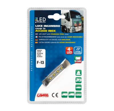 Luz De Galibo 4 Led 12/24v Blanca