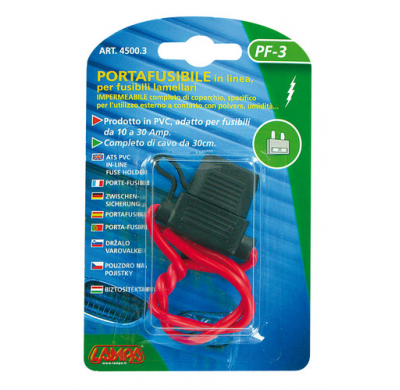 Porta Fusibles Pvc 10-30a Cable 30 Cm