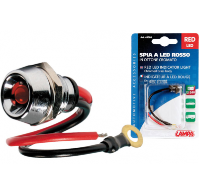 Luz Led Rojo 12/24v