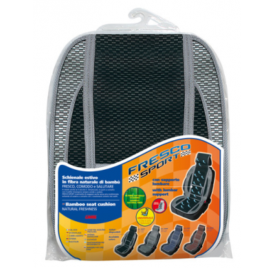 Respaldo Asiento "Fresco-Sport" Negro/Gris