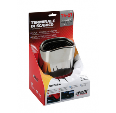 Tubo De Escape Acero Inoxidable Ts 27 Diametro 33-41 Mm