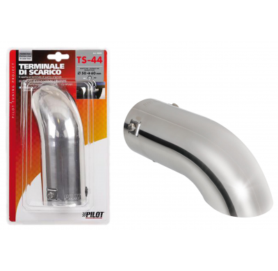 Tubo Escape Ts-44 Acero Inoxidable Diam.50-60mm