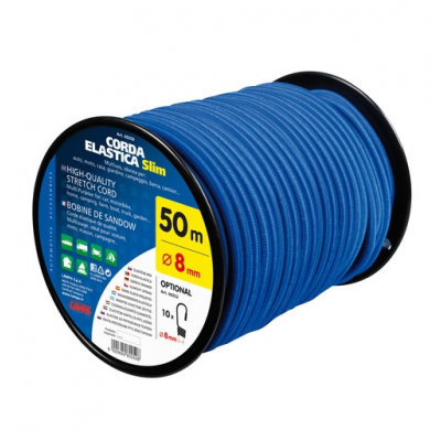 Bobina De Cuerda Elastica 8 Mm X 50 M