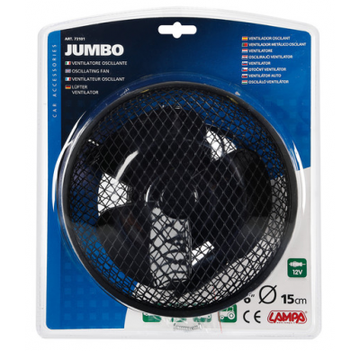 Ventilador 12v Aspas Metálicas