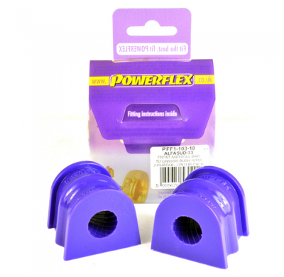 Powerflex Silentblock Front Anti Roll Bar To Chassis Bush 18mm ALFA ROMEO Sud, Sprint, 33