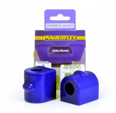 Powerflex Silentblock Front barra estabilizadora 18mm FORD Fiesta Mk6 inc ST & Fusion (2002-2008)