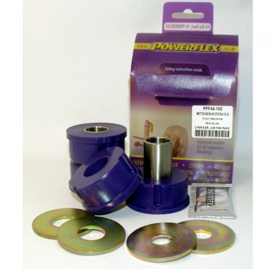 Powerflex Silentblock Front Wishbone Rear Bush MITSUBISHI Lancer Evolution 4-5-6-7 RS/GSR