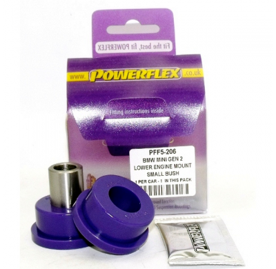Powerflex Silentblock Lower Engine Mount Small Bush BMW Mini Generation 2