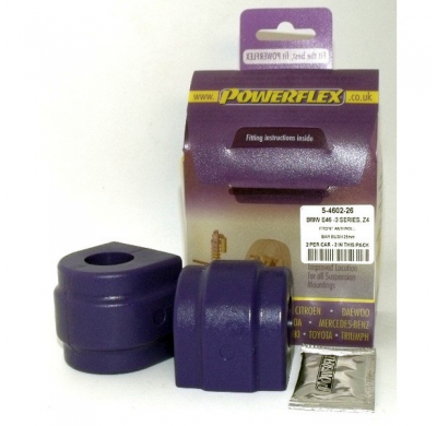 Powerflex Silentblock Front barra estabilizadora 26mm BMW E46 3 Series Xi/XD