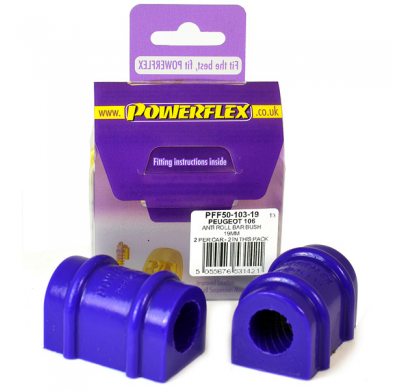 Powerflex Silentblock barra estabilizadora 19mm PEUGEOT 106 & 106 GTi/Rallye