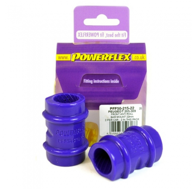 Powerflex Silentblock barra estabilizadora 22mm PEUGEOT 205 Gti & 309 Gti