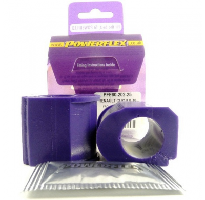 Powerflex Silentblock Front Anti Roll Bar Chassis Mount Bush 25mm RENAULT Clio II (inc 172 & 182)