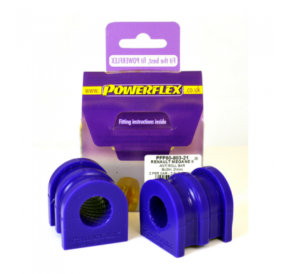Powerflex Silentblock Front barra estabilizadora 21mm RENAULT Megane II inc RS 225, R26 and Cup (2002 - 2008)