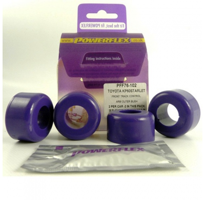 Powerflex Silentblock Front Arm Outer Bush To Roll Bar TOYOTA Starlet KP60 RWD